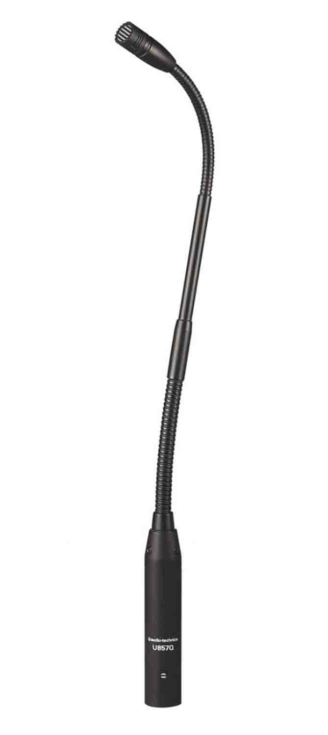 Audio Technica U857Q Condenser Quick-Mount Gooseneck Microphone - Hollywood DJ