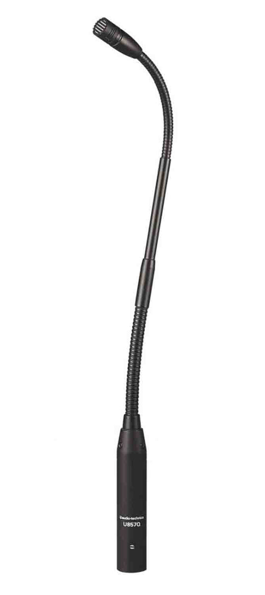 Audio Technica U857Q Condenser Quick-Mount Gooseneck Microphone - Hollywood DJ