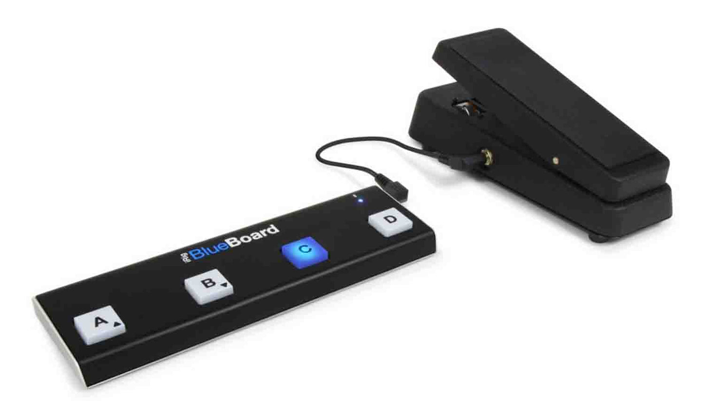 IK Multimedia iRig BlueBoard, Bluetooth MIDI Pedal Board - Hollywood DJ