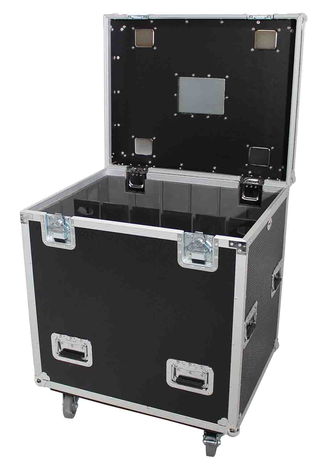 PROX XS-UTL243036W MK2 Heavy-Duty Truck Pack Utility Flight Case W-Divider and Tray Kit - Hollywood DJ