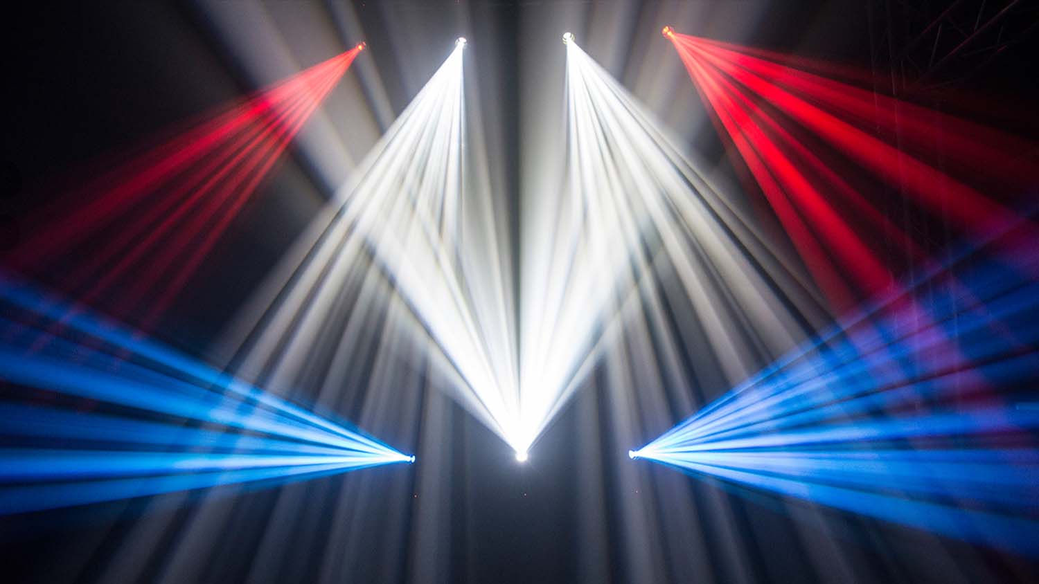 Chauvet DJ Lighting Package with Intimidator Hybrid 140SR Moving Head Wash Spot Gobo 140 Watt Light and Case - Hollywood DJ