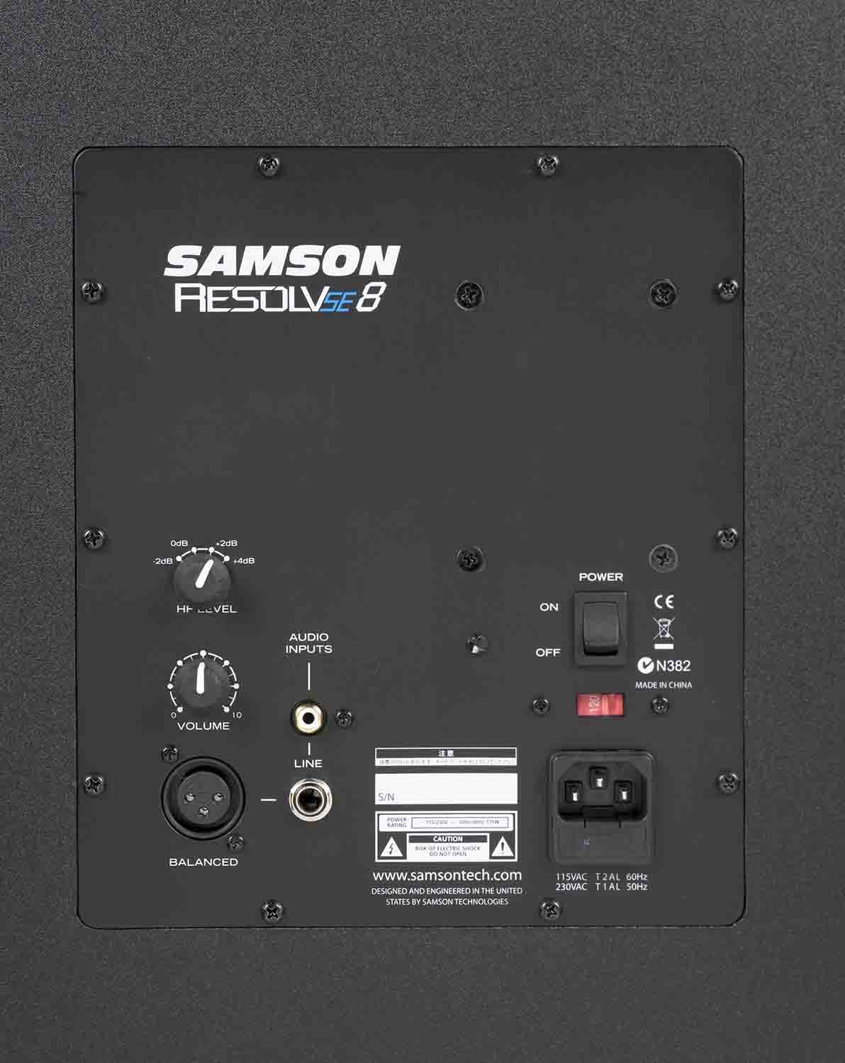 Samson Resolv SE8 2-Way Active Studio Reference Monitor
