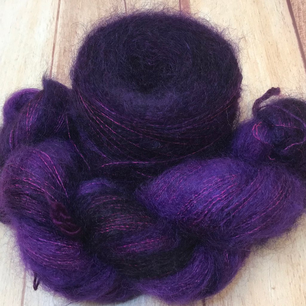 Whimsical Colors | Silky Mohair 50 - Blackberry Jelly