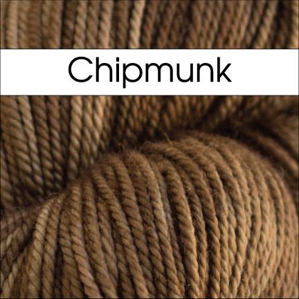 Anzula Squishy Yarn in Chipmunk - Fillory Yarn