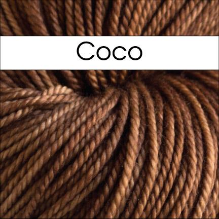 Anzula Squishy Yarn in Coco - Fillory Yarn