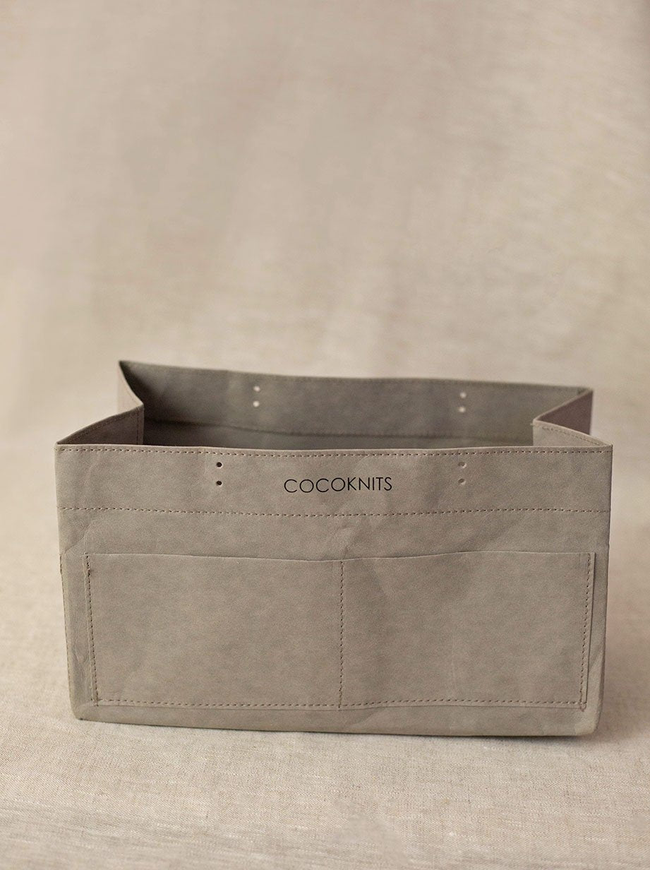 Cocoknits Kraft Caddy - Gray