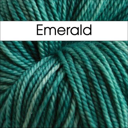Anzula Squishy Yarn in Emerald - Fillory Yarn