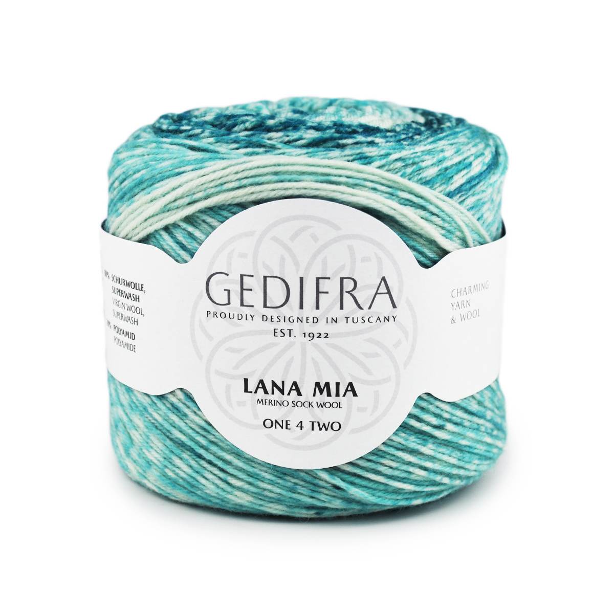 Gedifra Lana Mia One 4 Two Wool Nylon Knitting Yarn