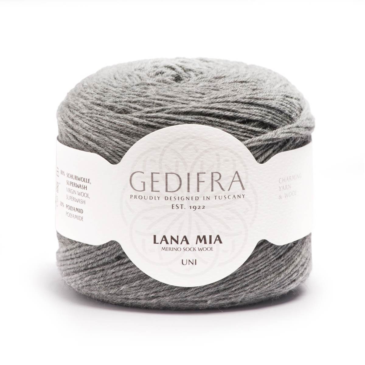 Gedifra Lana Mia Uni Fingering Merino Blend Knitting Yarn