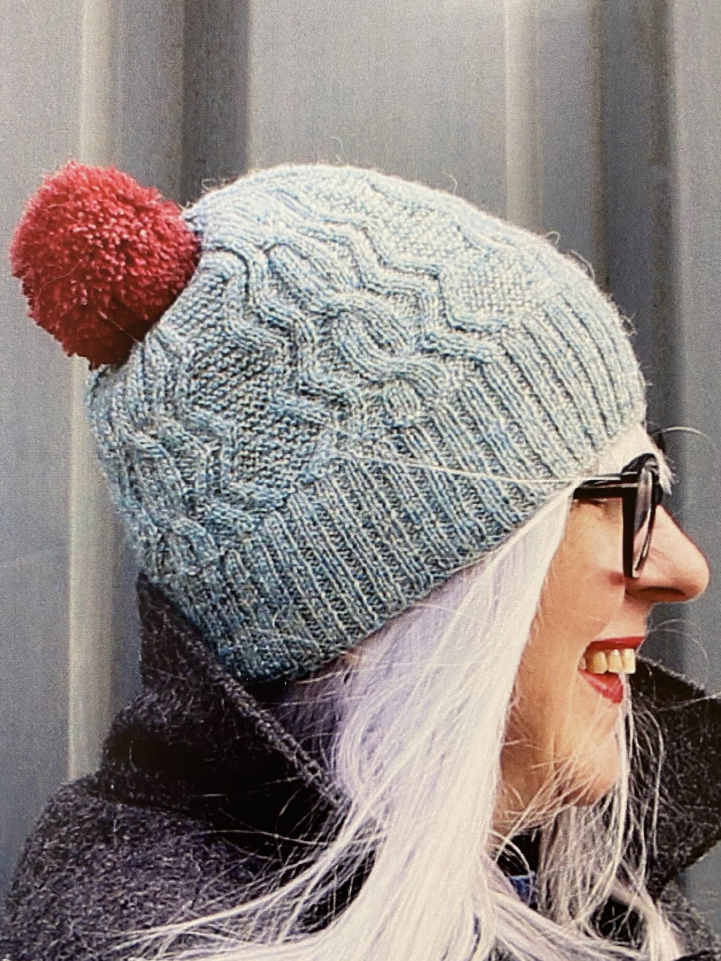 Sea Holly Hat Kit | Baa Ram Ewe - Side View