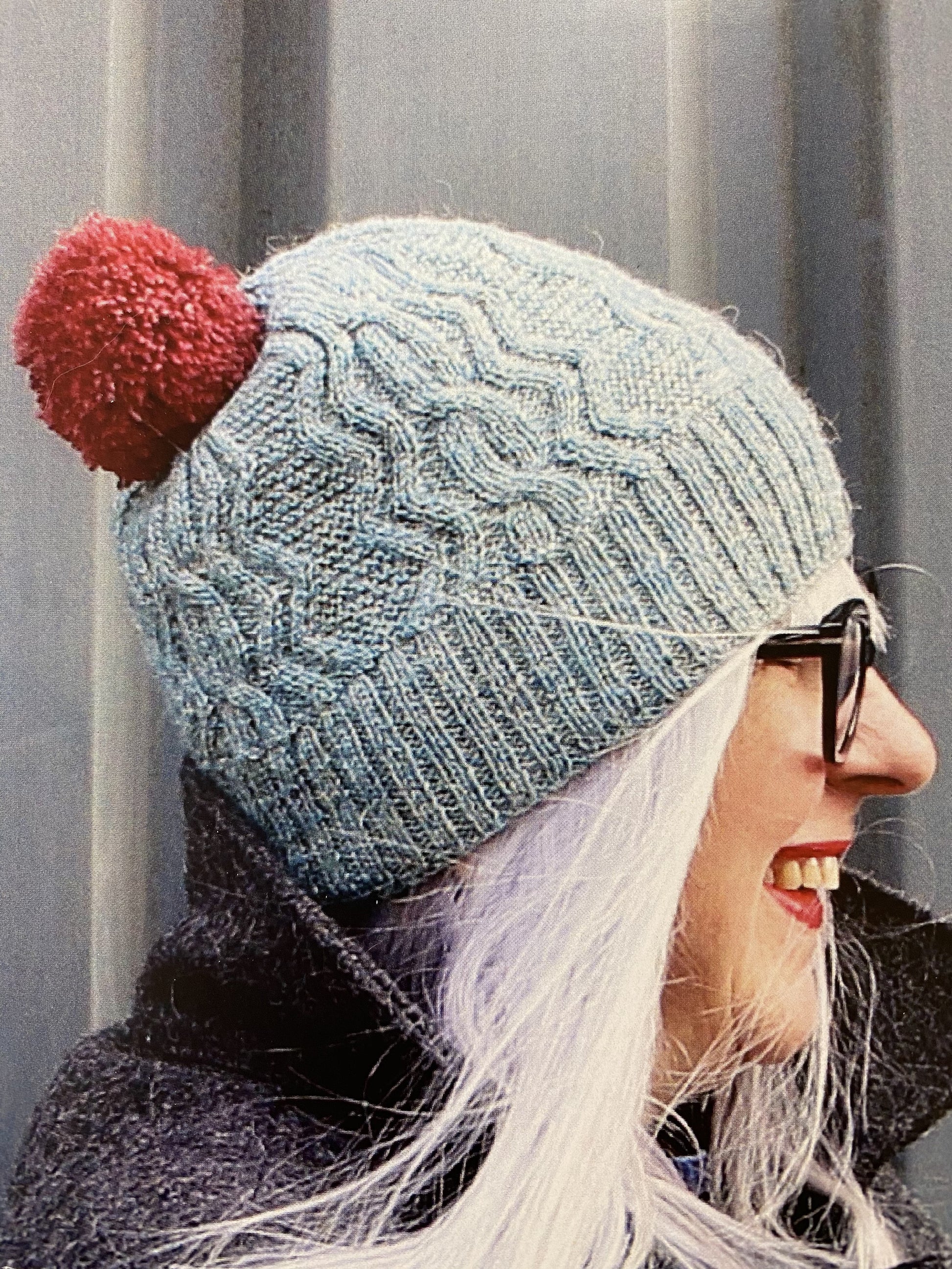 Sea Holly Hat Kit | Baa Ram Ewe - Side View