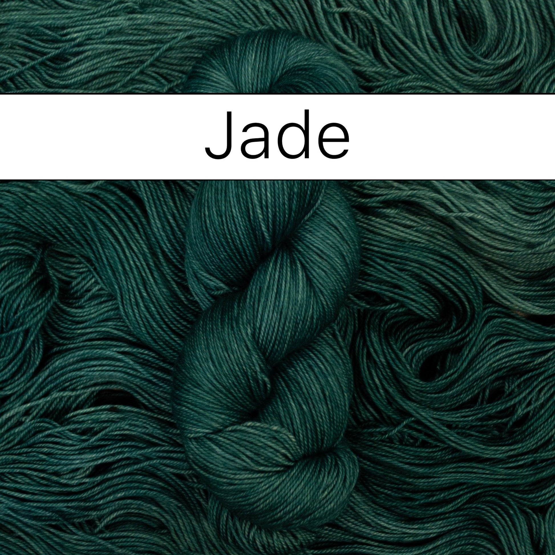 Anzula Squishy Yarn in Jade - Fillory Yarn