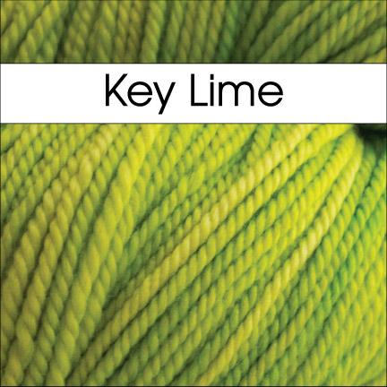 Anzula Squishy Yarn in Key Lime - Fillory Yarn