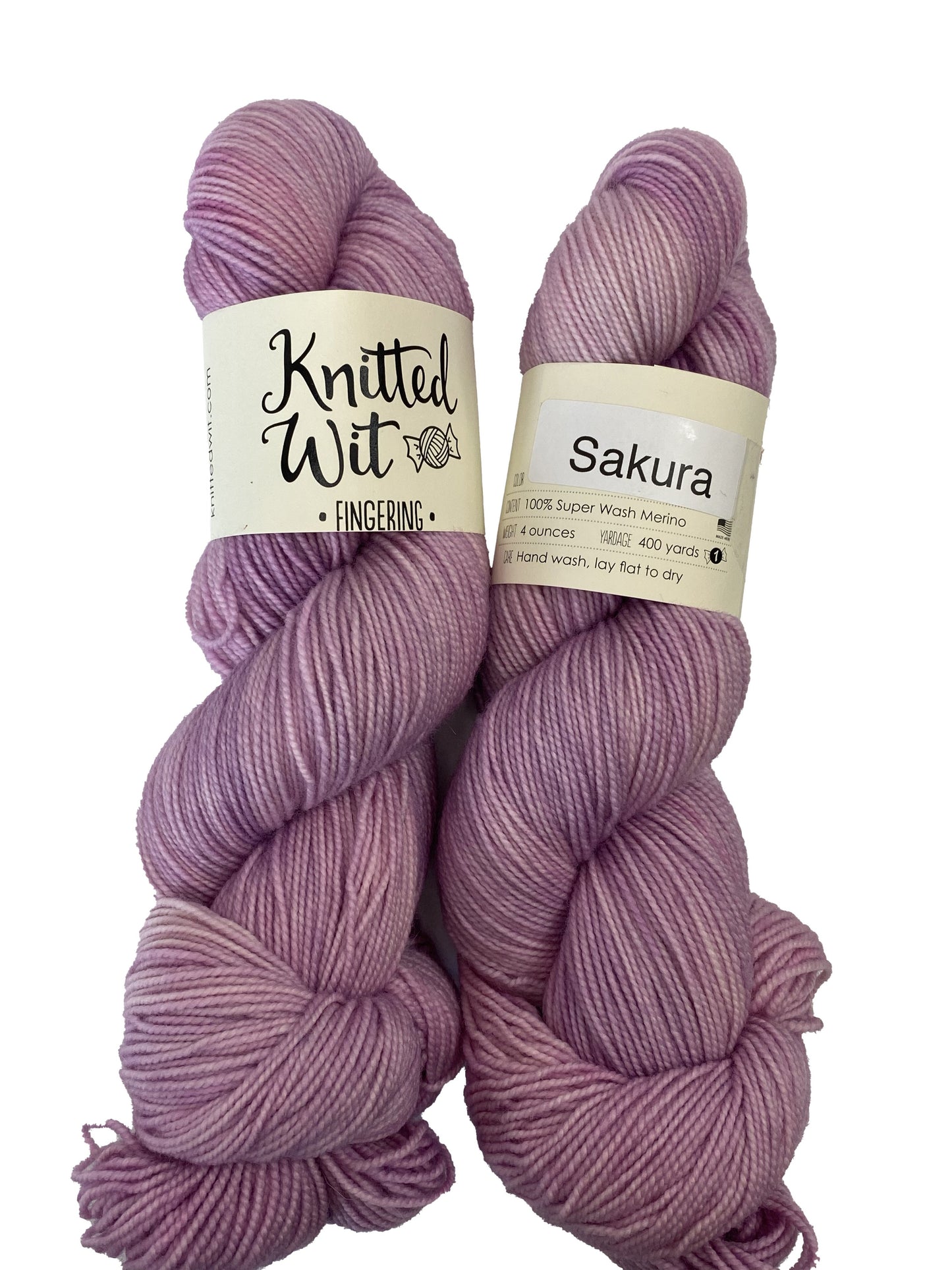 Knitted Wit Merino Fingering Semi-Solids Wool Knitting Yarn