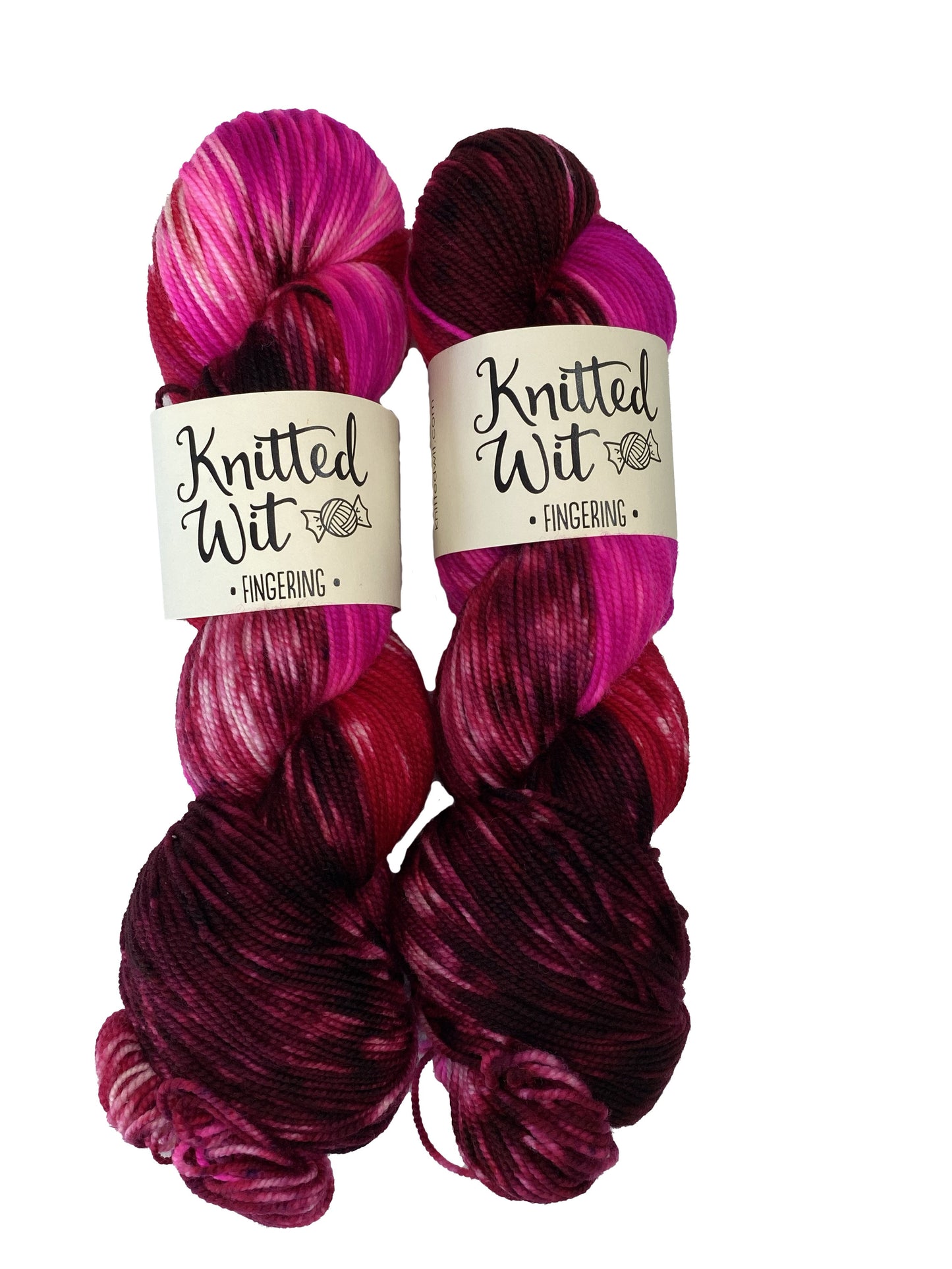 Knitted Wit Merino Fingering Variegated Knitting Yarn