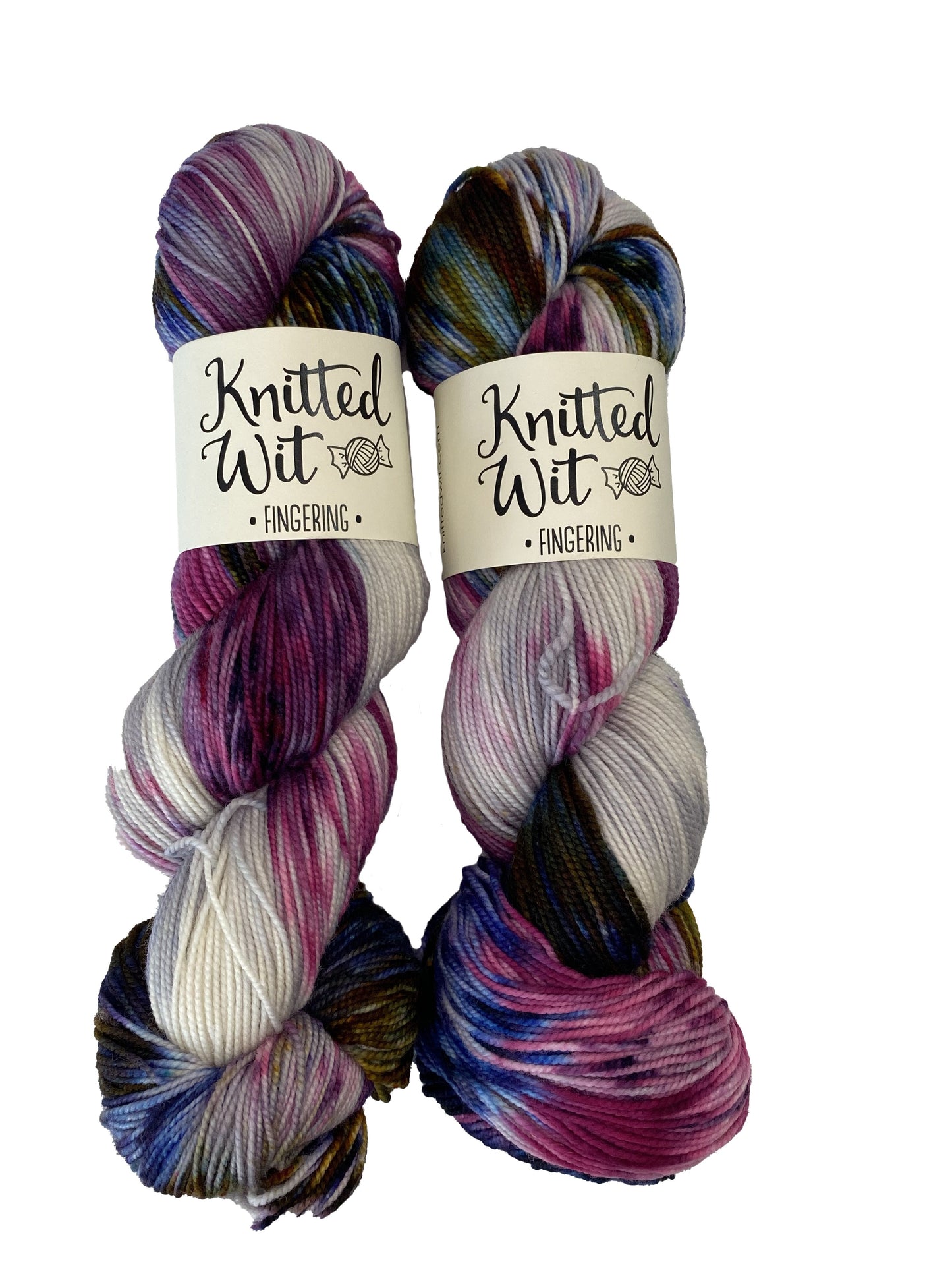 Knitted Wit Merino Fingering Variegated Knitting Yarn