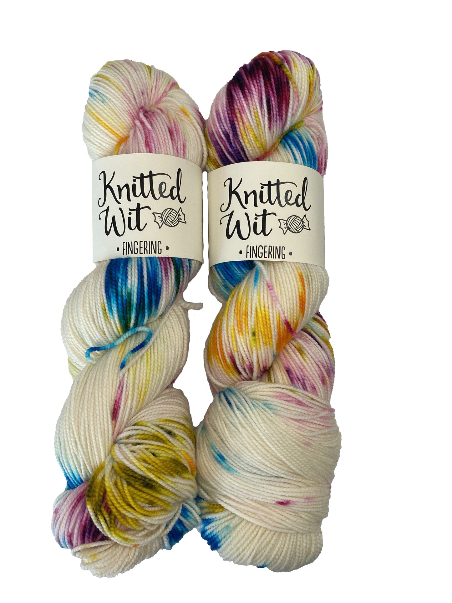 Knitted Wit Merino Fingering Variegated Knitting Yarn