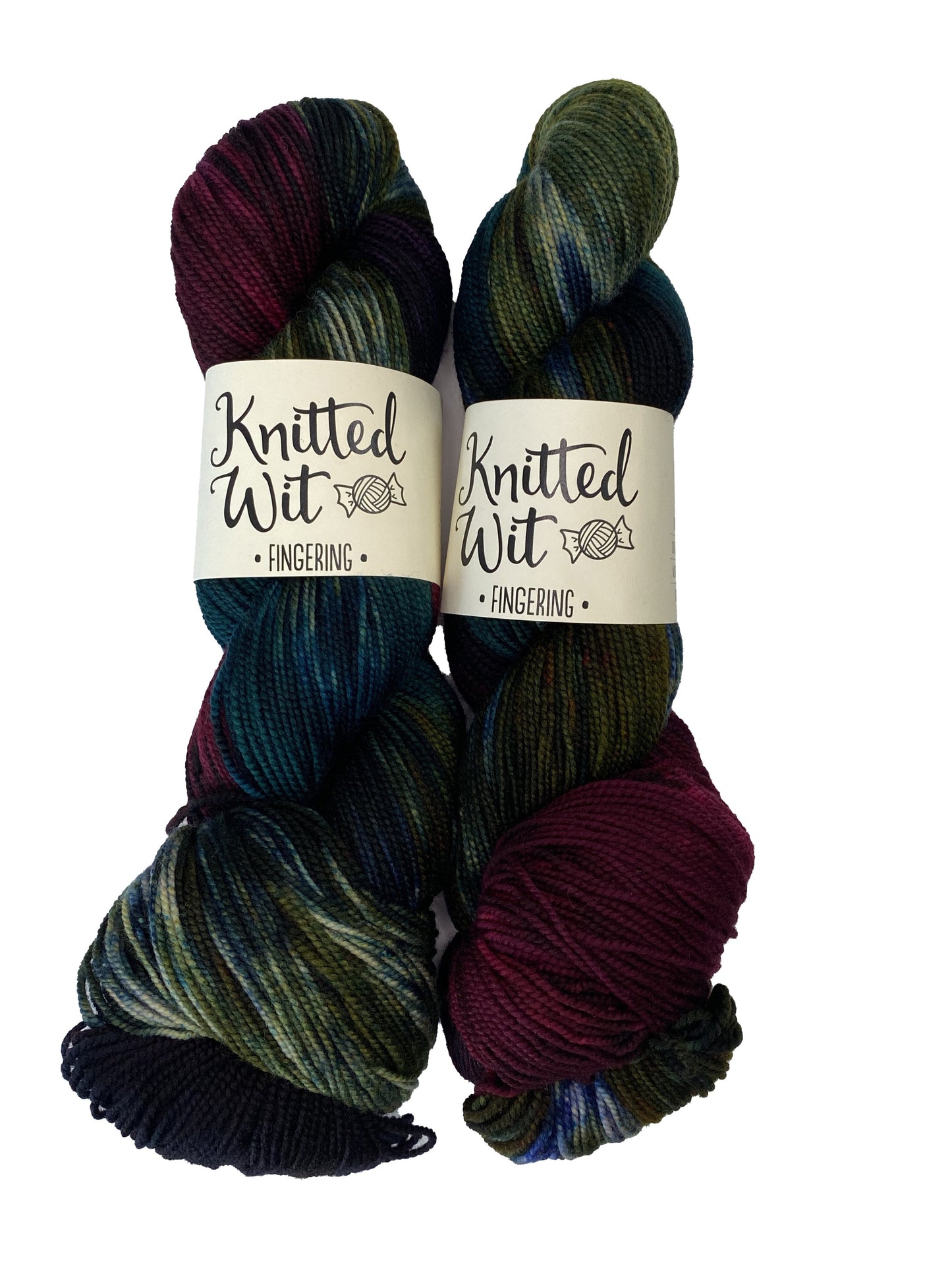 Knitted Wit Merino Fingering Variegated Knitting Yarn