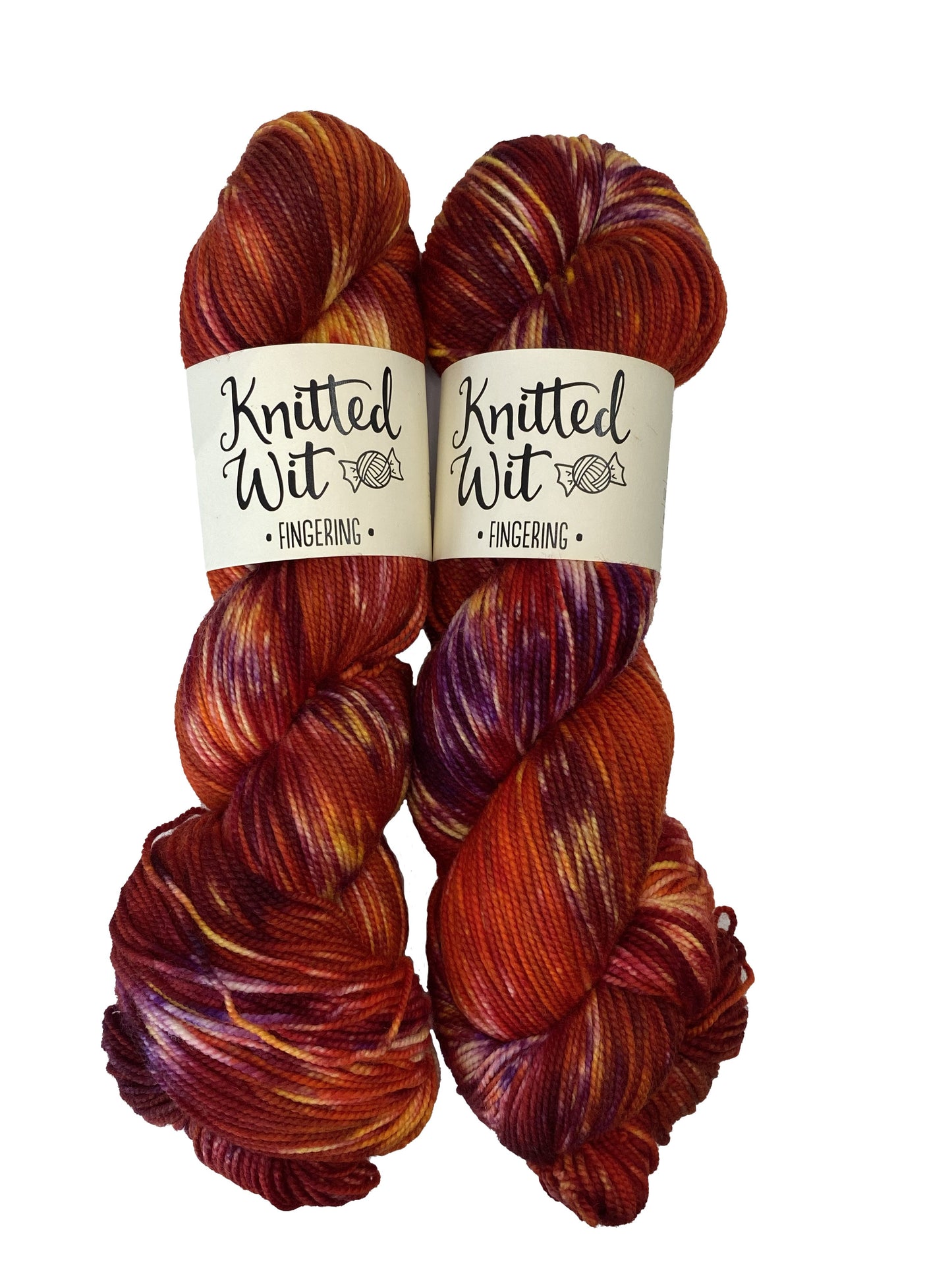 Knitted Wit Merino Fingering Variegated Knitting Yarn