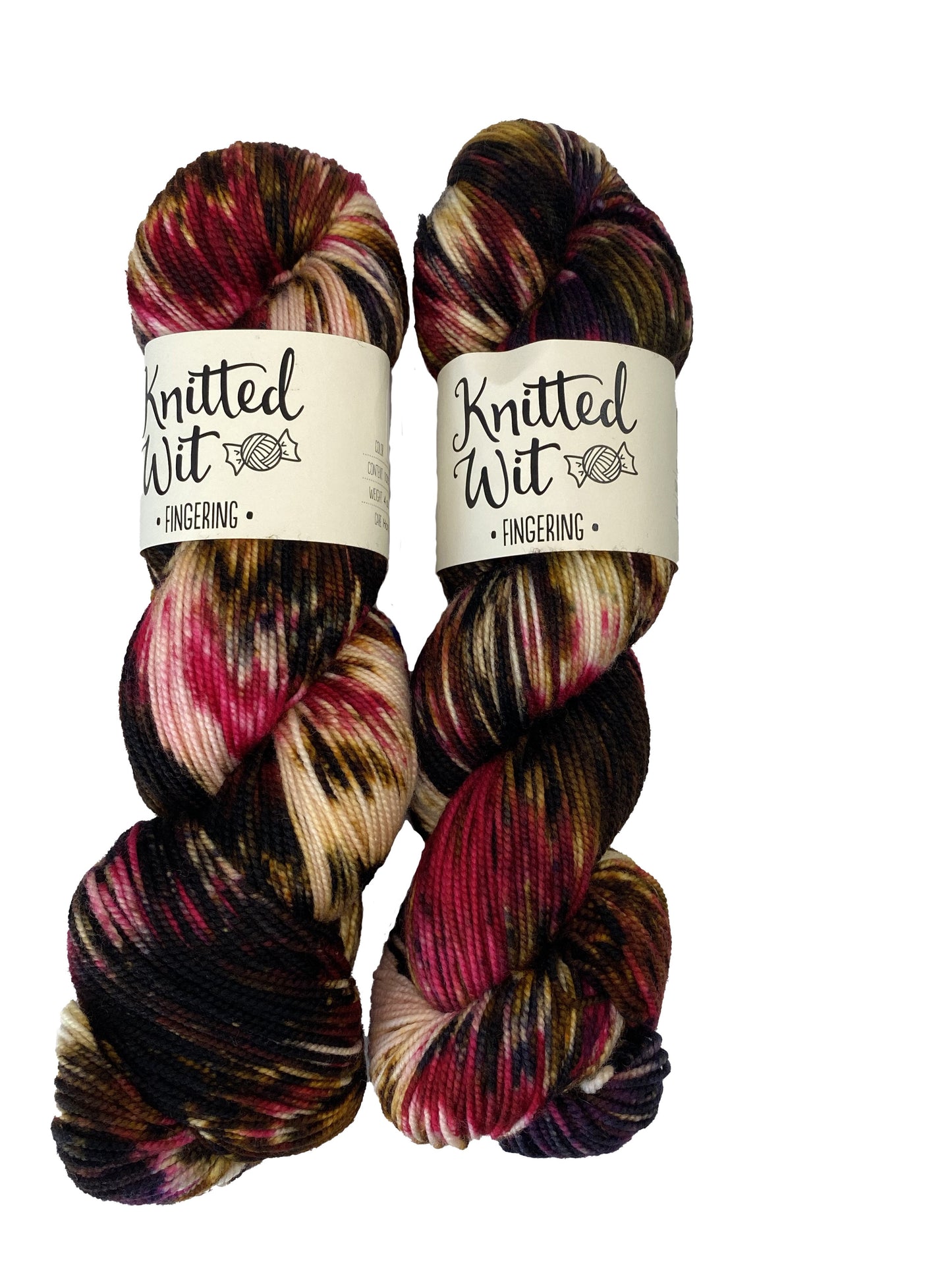 Knitted Wit Merino Fingering Variegated Knitting Yarn