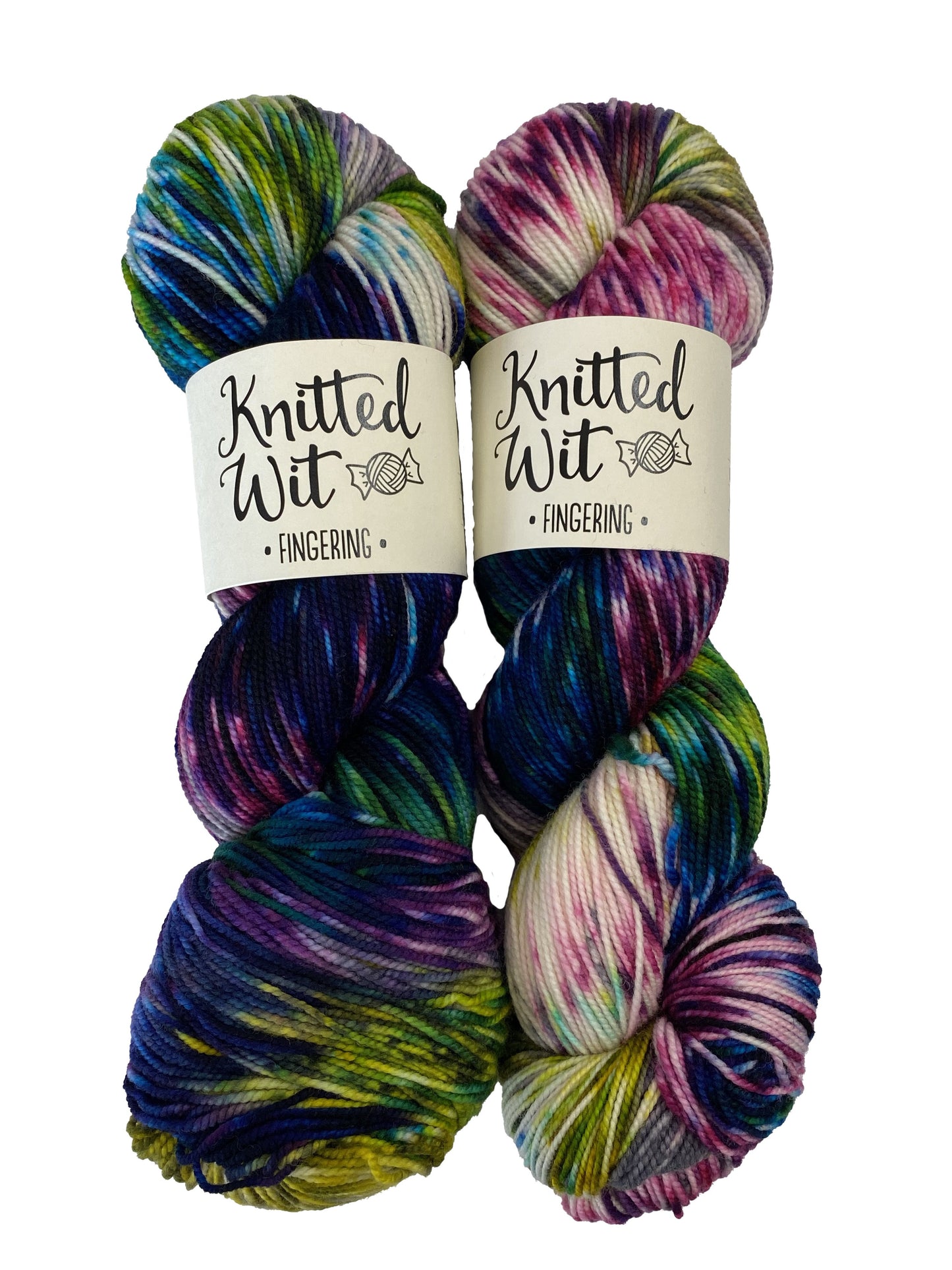 Knitted Wit Merino Fingering Variegated Knitting Yarn