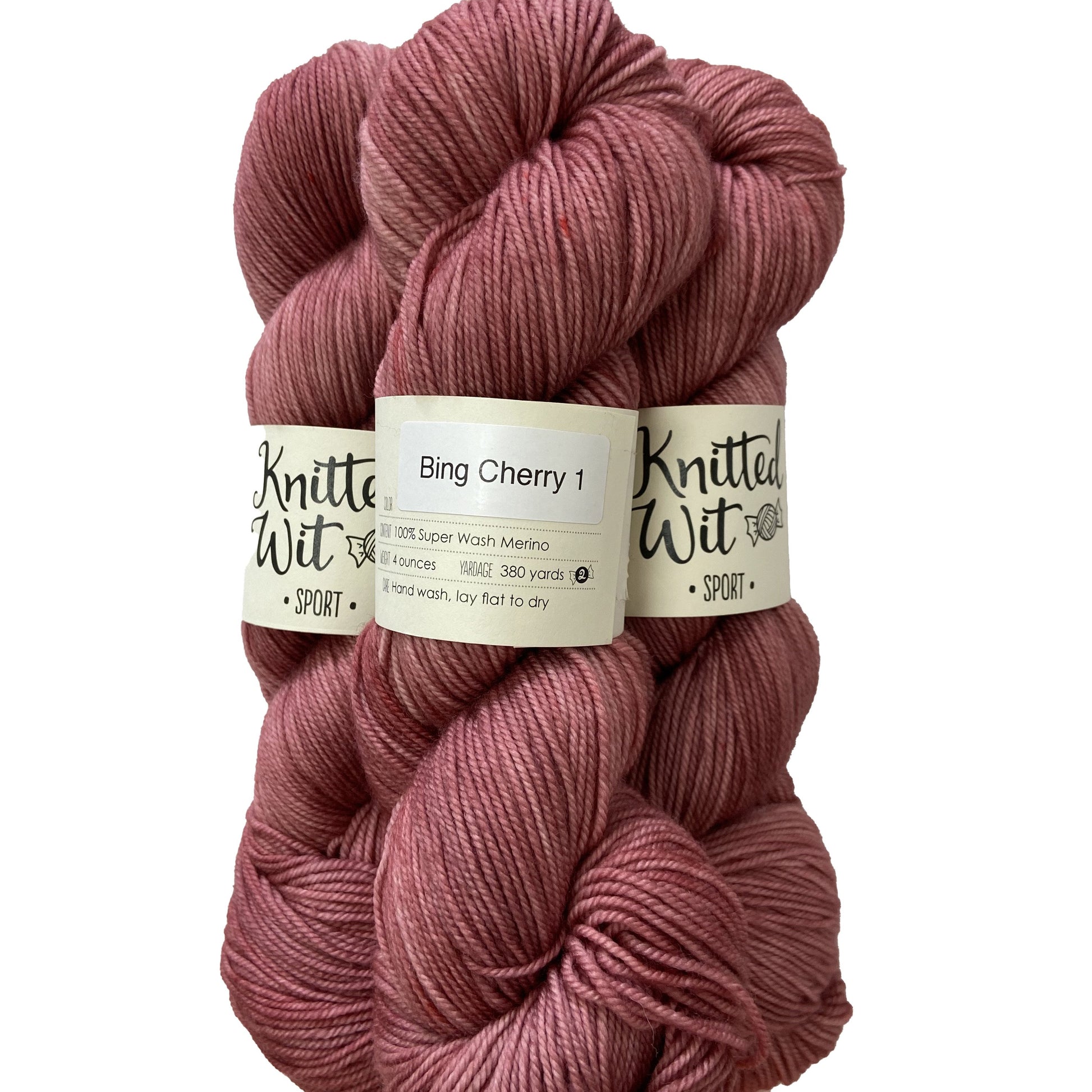 Knitted Wit Sport Semi Solids Yarn