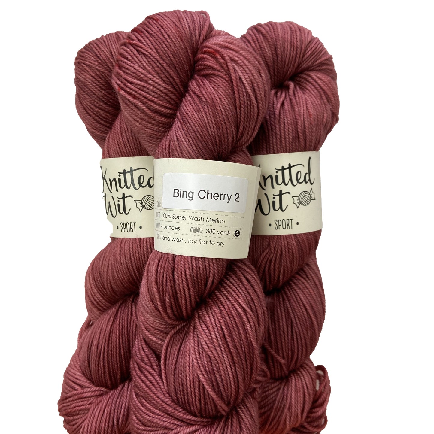 Knitted Wit Sport Semi Solids Yarn