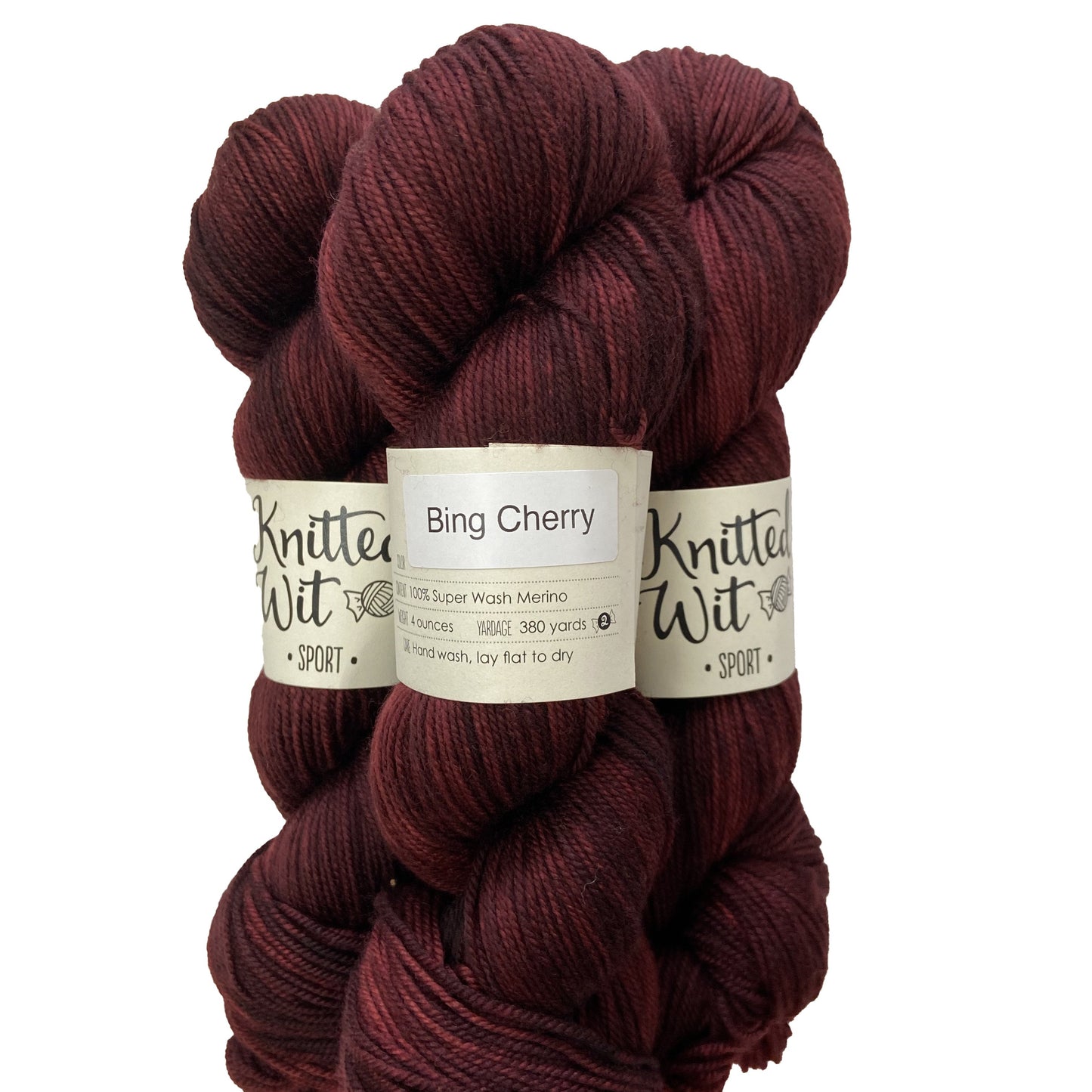Knitted Wit Sport Semi Solids Yarn