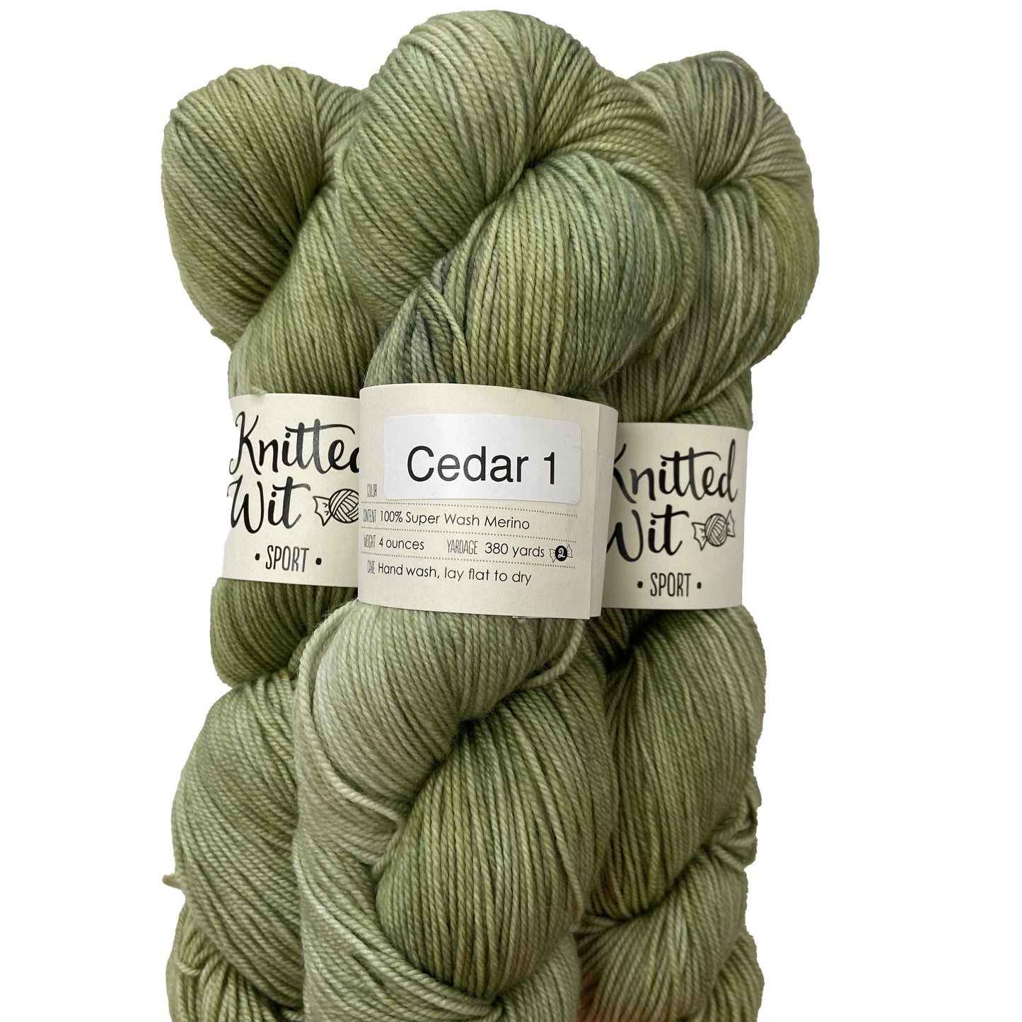 Knitted Wit Sport Semi Solids Yarn