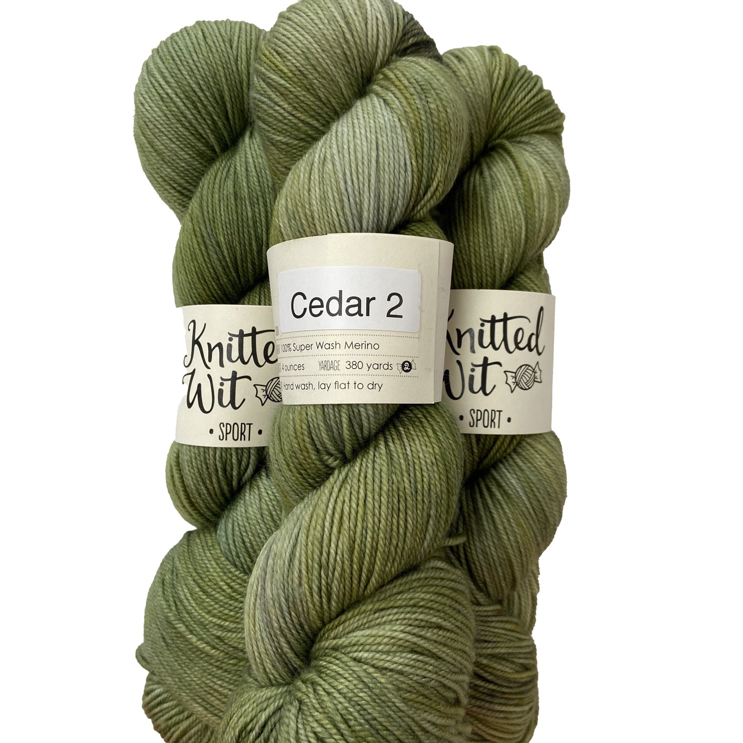 Knitted Wit Sport Semi Solids Yarn