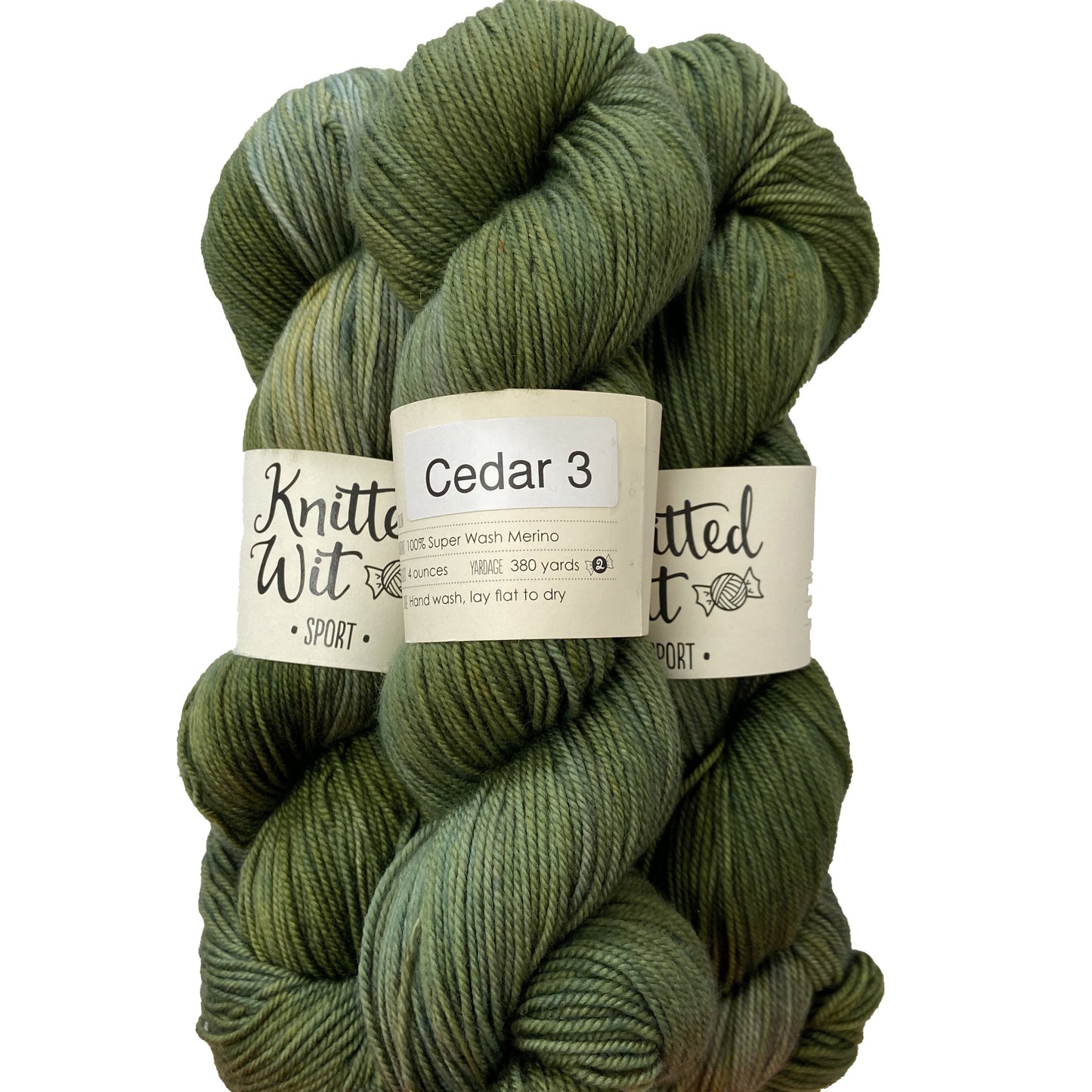 Knitted Wit Sport Semi Solids Yarn