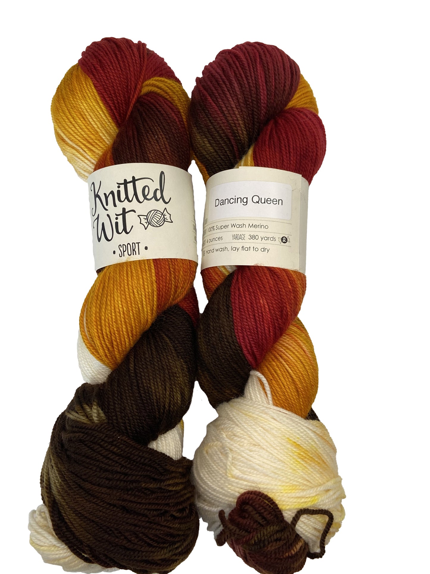Knitted Wit Sport Variegated Merino Nylon Knitting Yarn