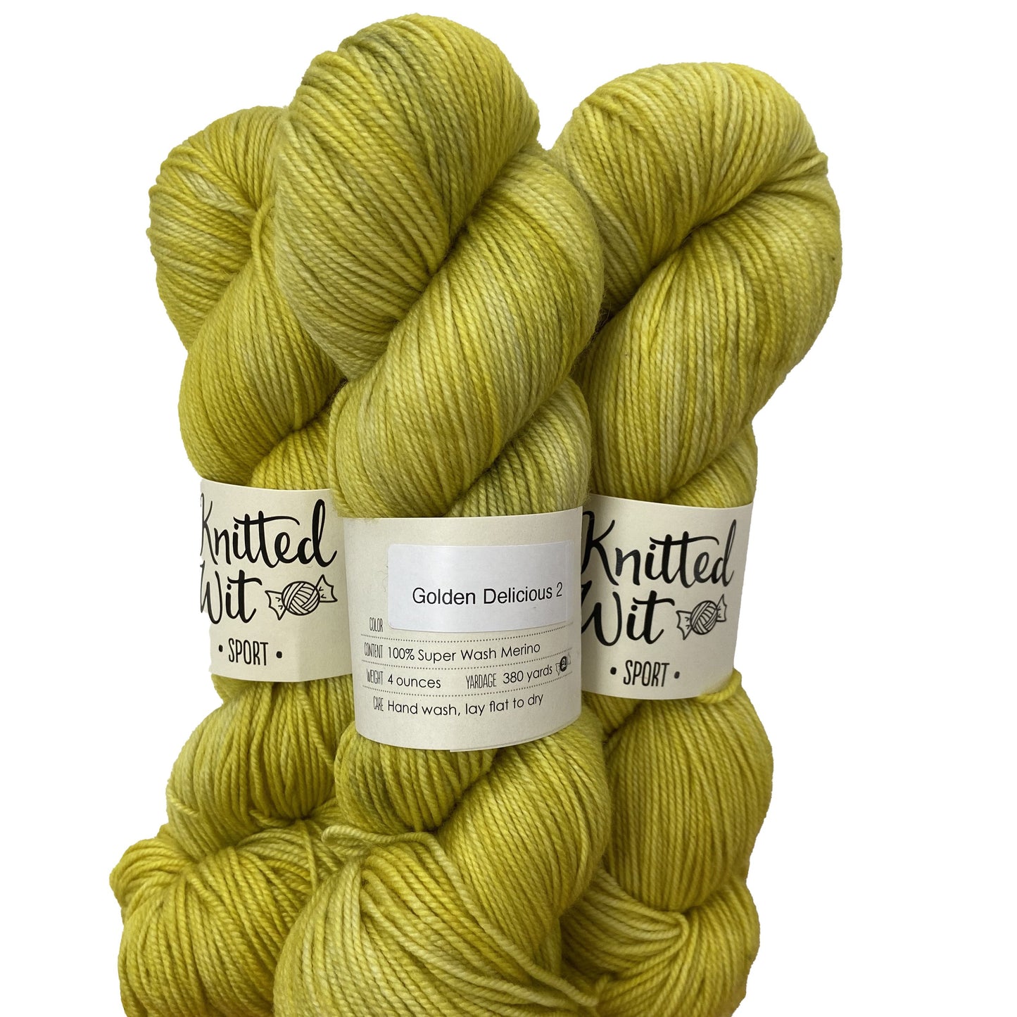 Knitted Wit Sport Semi Solids Yarn