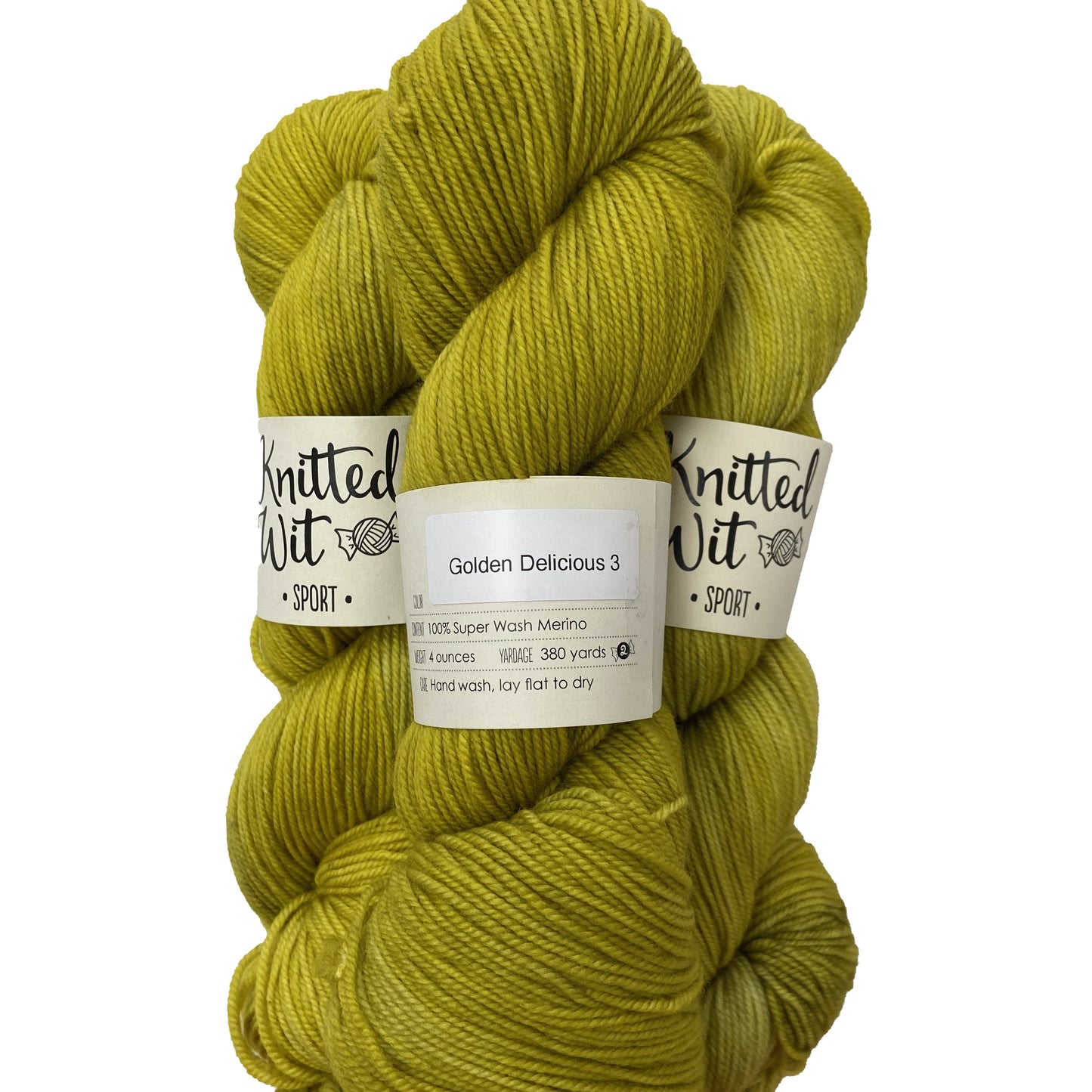 Knitted Wit Sport Semi Solids Yarn