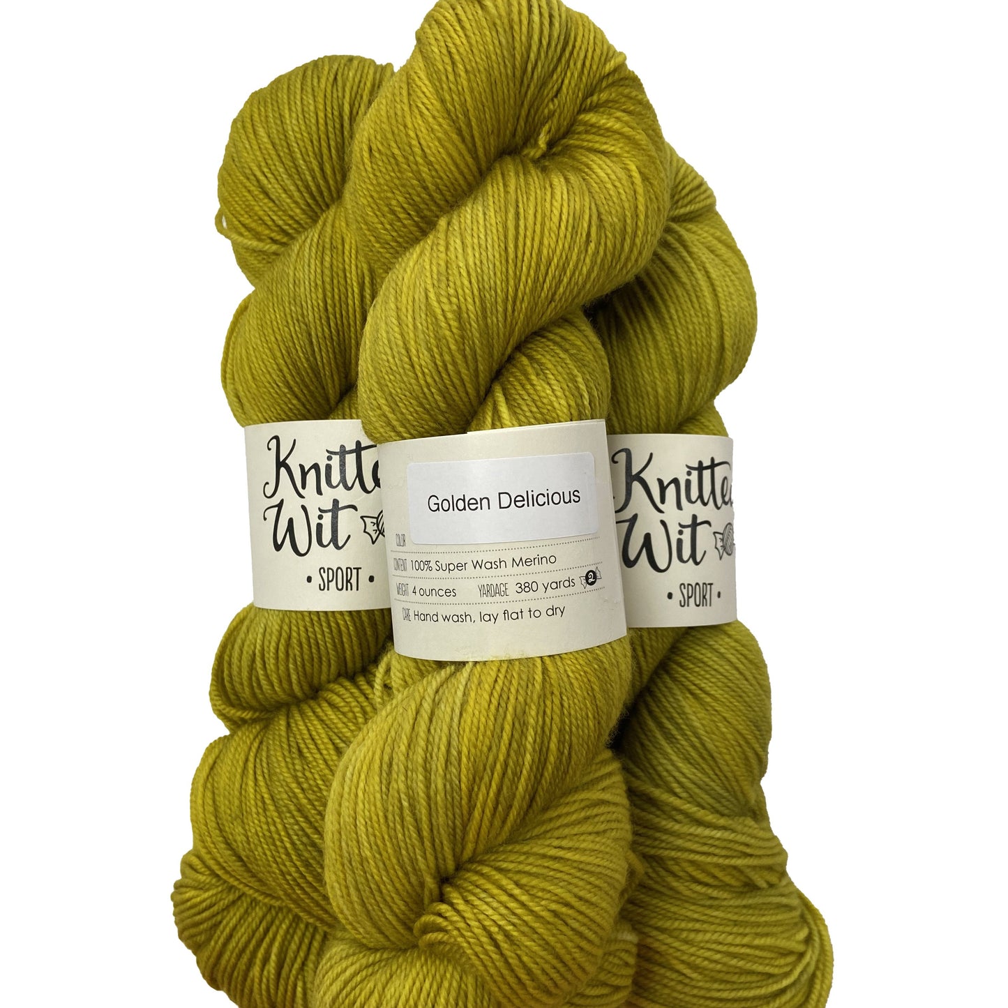 Knitted Wit Sport Semi Solids Yarn