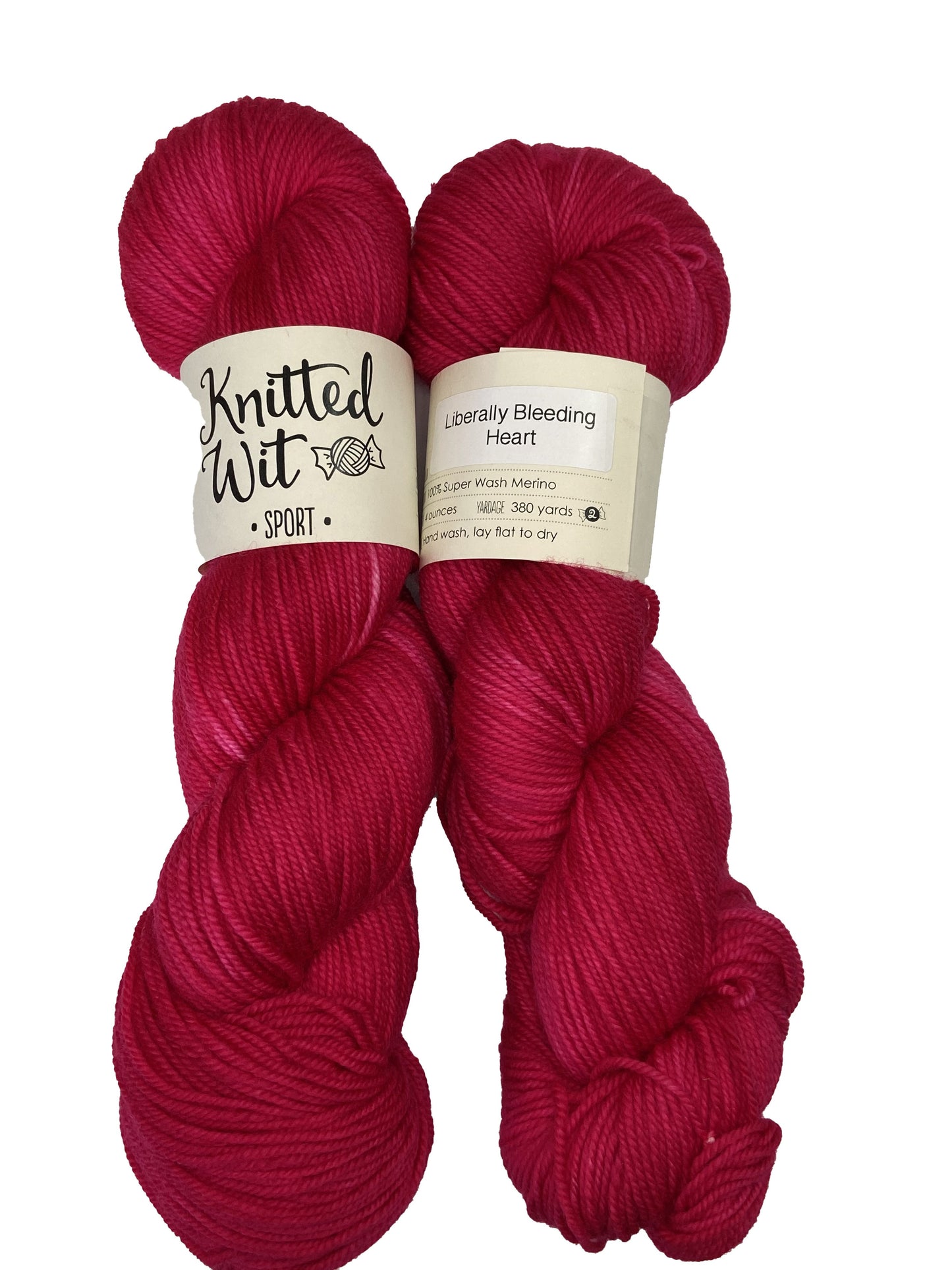 Knitted Wit Sport Semi Solids Yarn