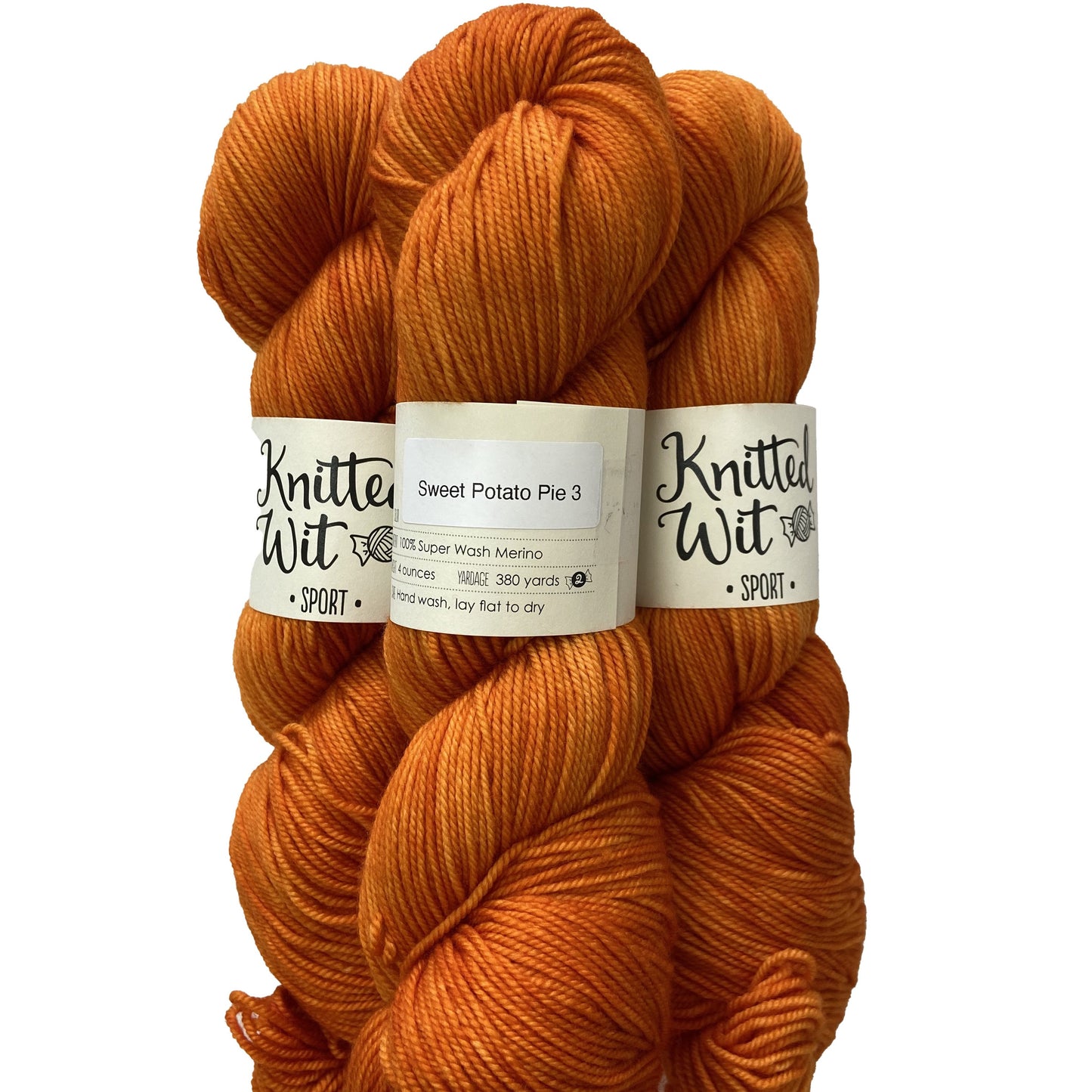 Knitted Wit Sport Semi Solids Yarn