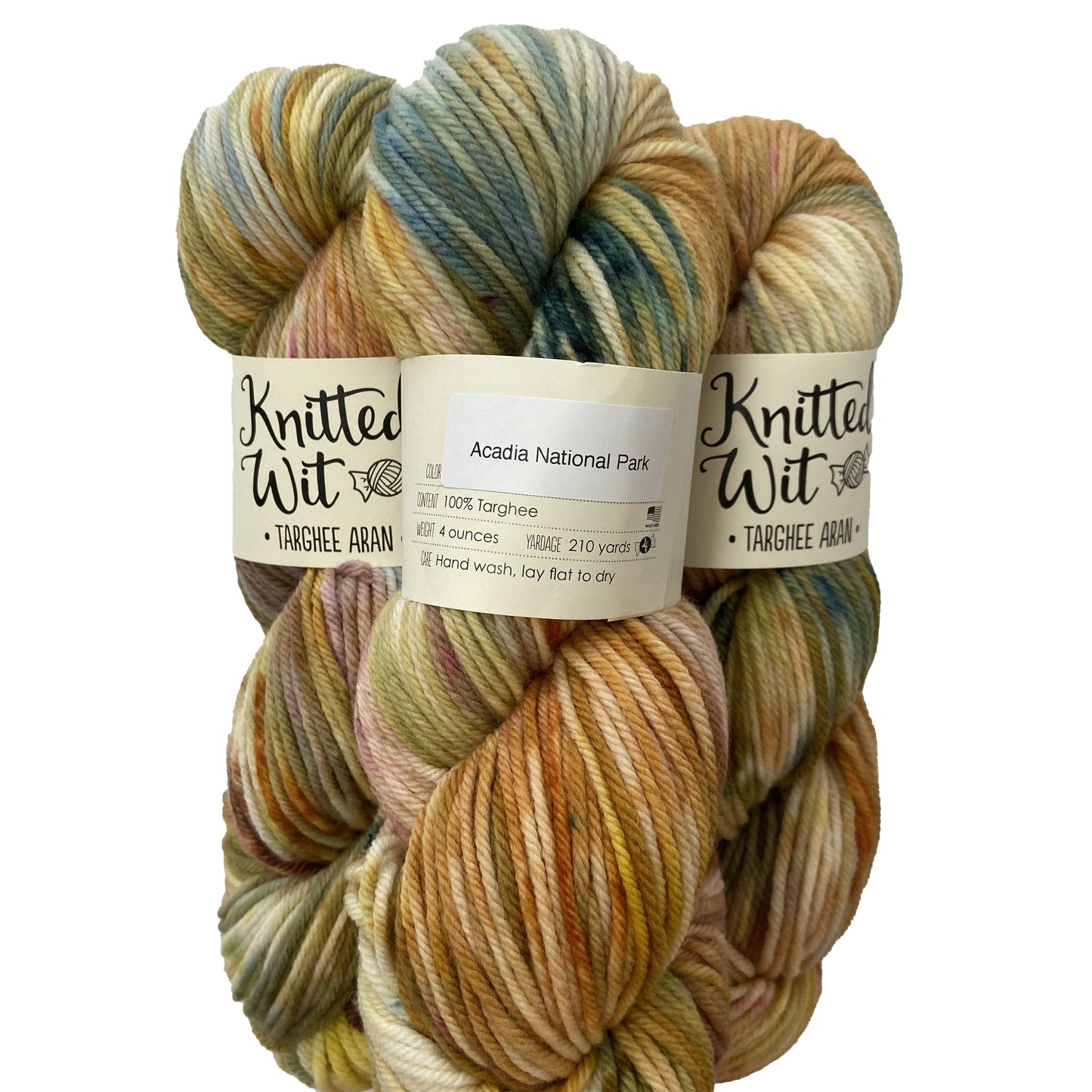 Knitted Wit Targhee Aran Knitting Yarn