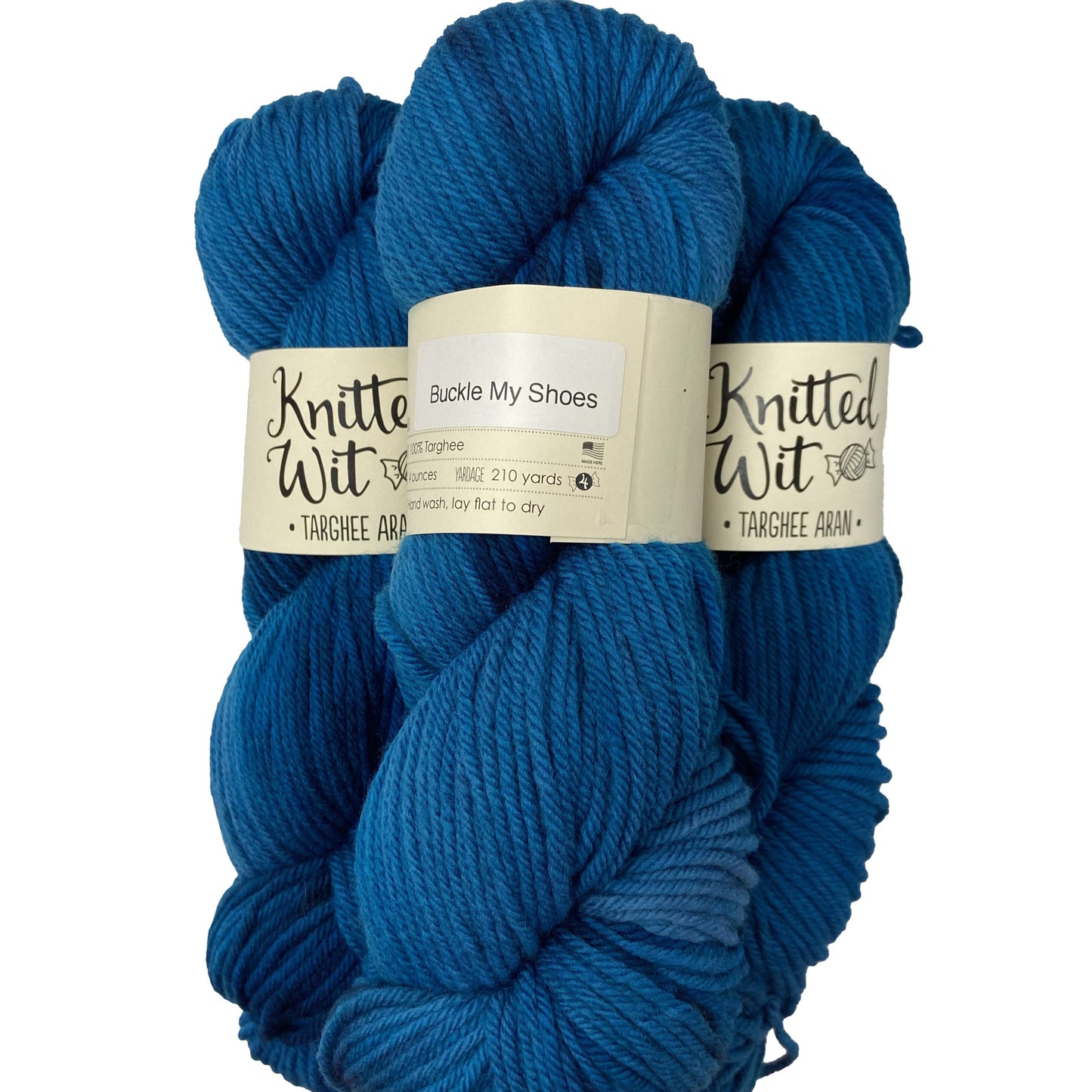 Knitted Wit | 100% Targhee Aran - Buckle My Shoes