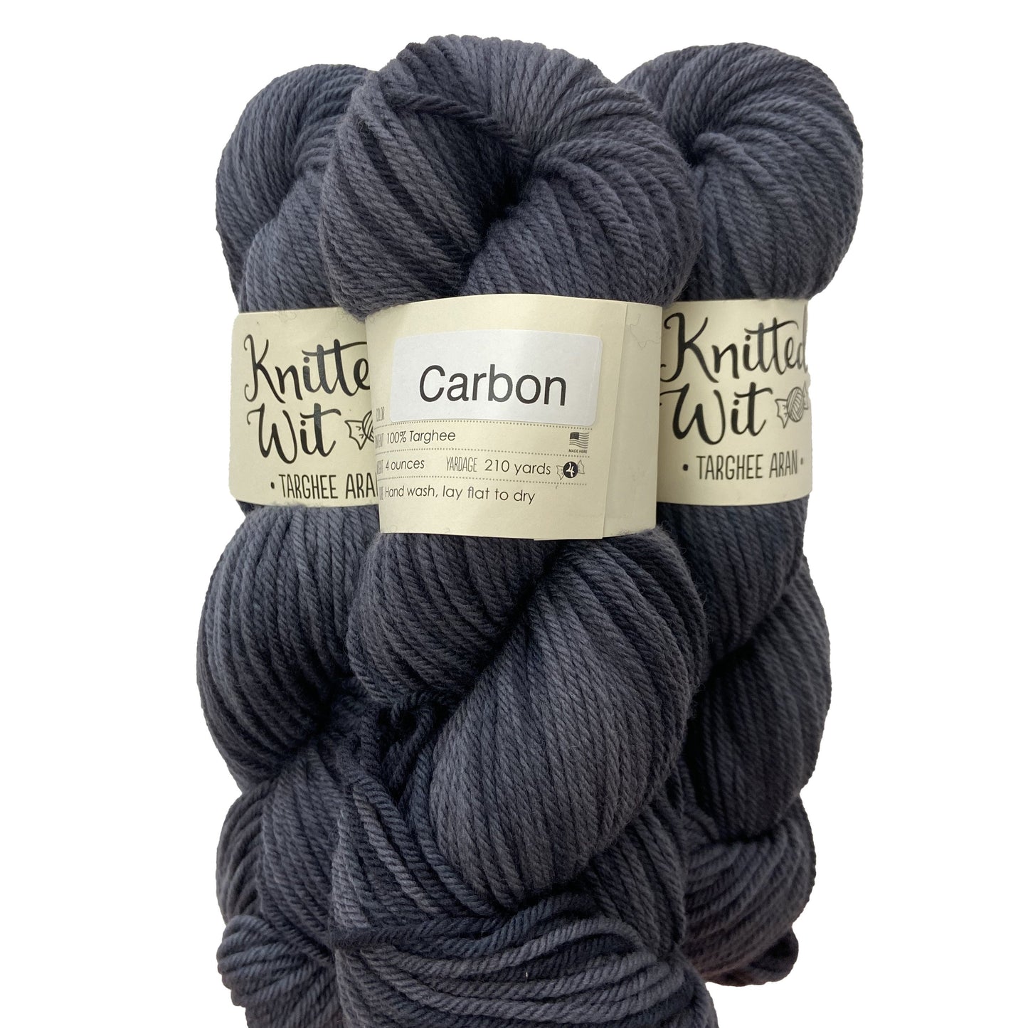 Knitted Wit Targhee Aran Knitting Yarn