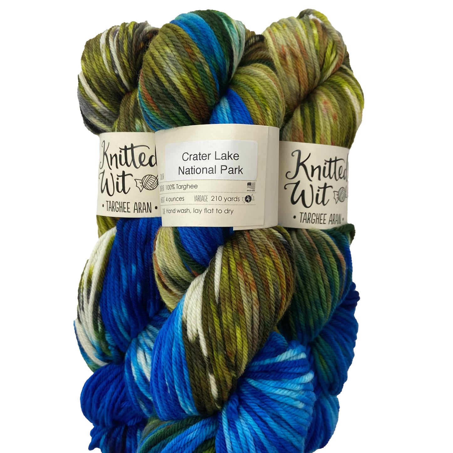 Knitted Wit Targhee Aran Knitting Yarn