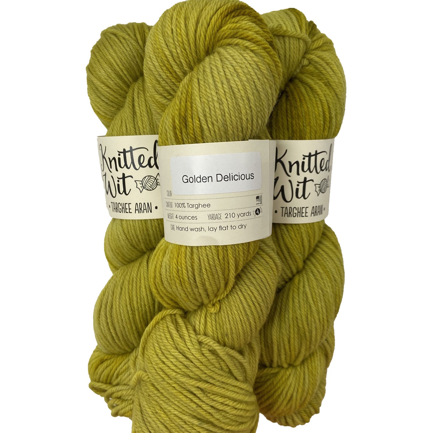 Knitted Wit Targhee Aran Knitting Yarn