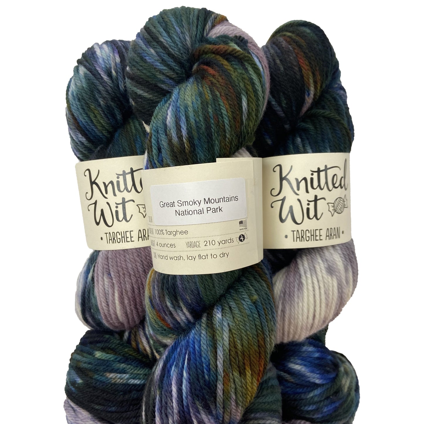 Knitted Wit Targhee Aran Knitting Yarn