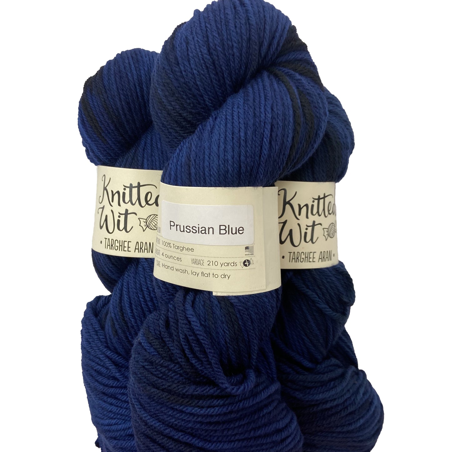 Knitted Wit Targhee Aran Knitting Yarn