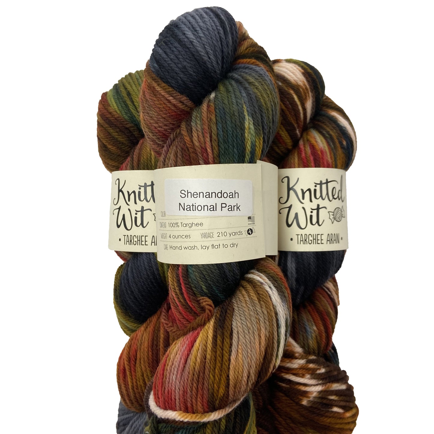Knitted Wit Targhee Aran Knitting Yarn
