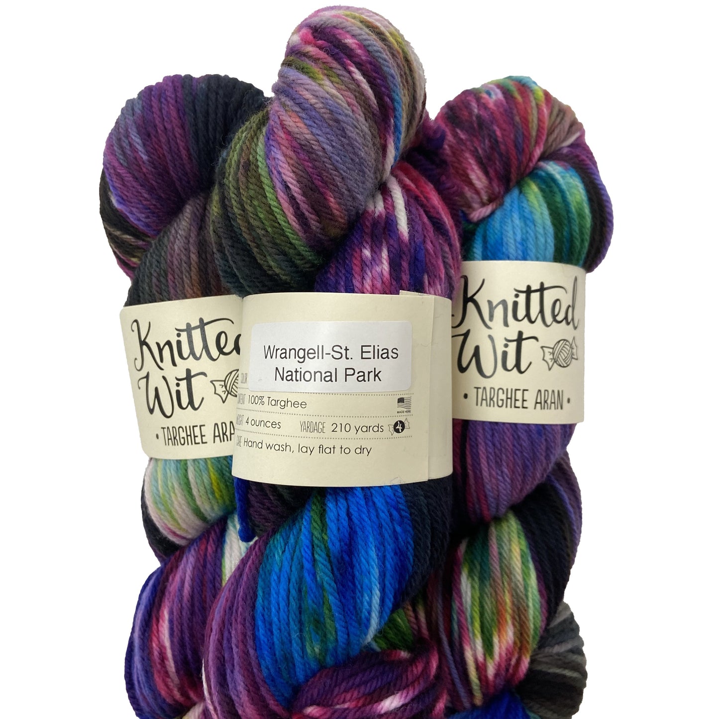 Knitted Wit Targhee Aran Knitting Yarn