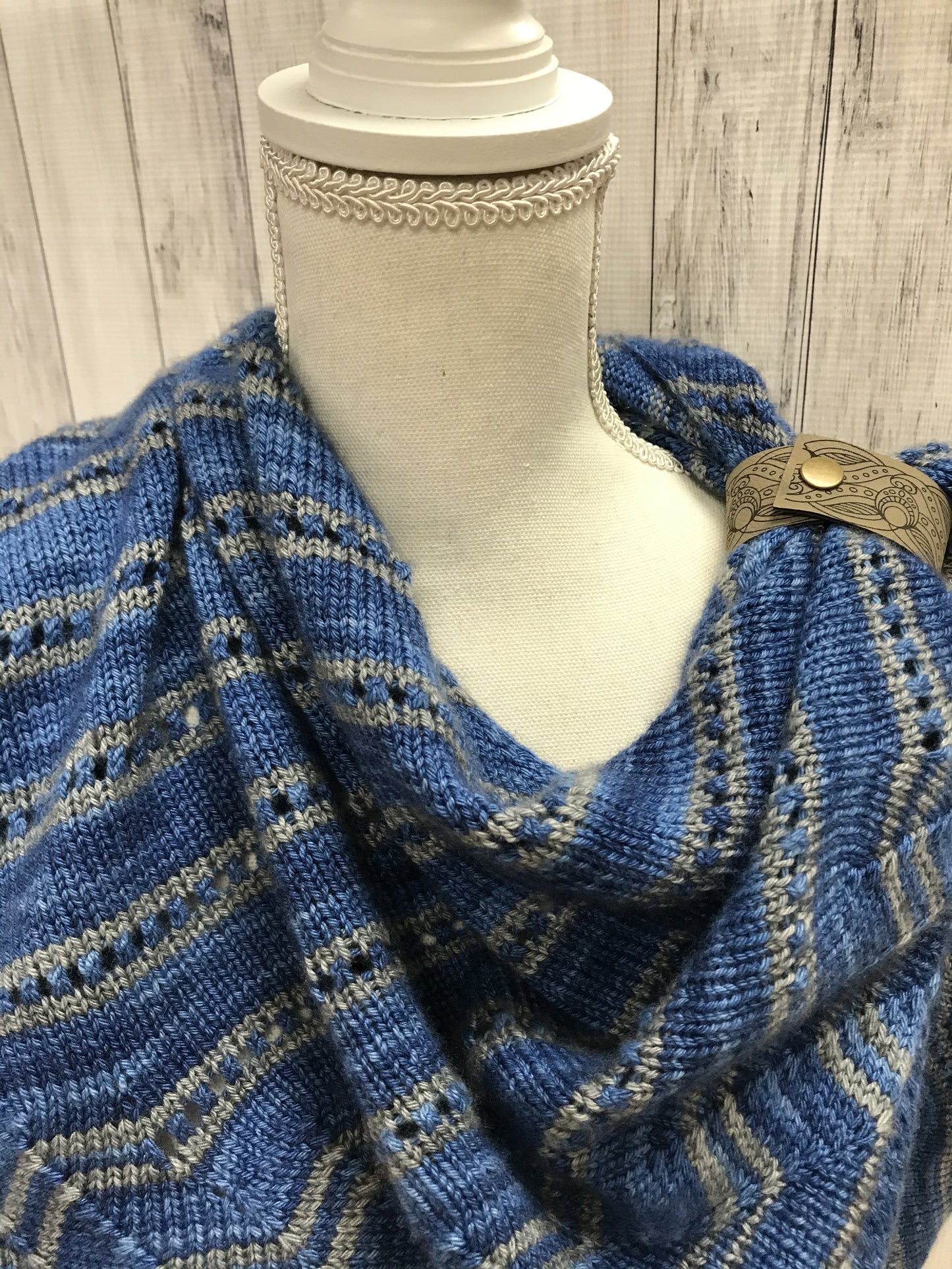 Shawl Cuff by A Needle Runs Through It