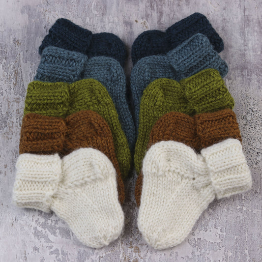 The Fibre Co. Cumbria One Sock Baby Pattern (PDF Download)