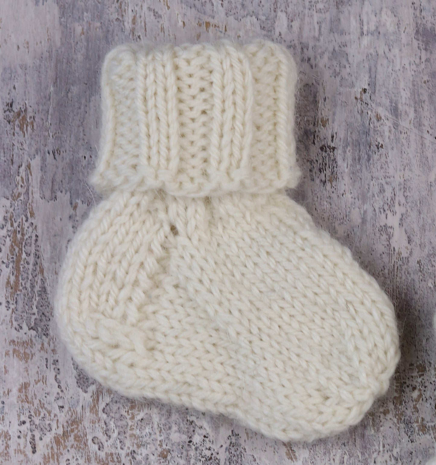 The Fibre Co. Cumbria One Sock Baby Pattern (PDF Download)