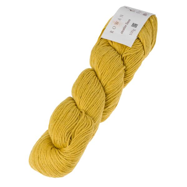 Creative Linen | Rowan Yarn - Mustard